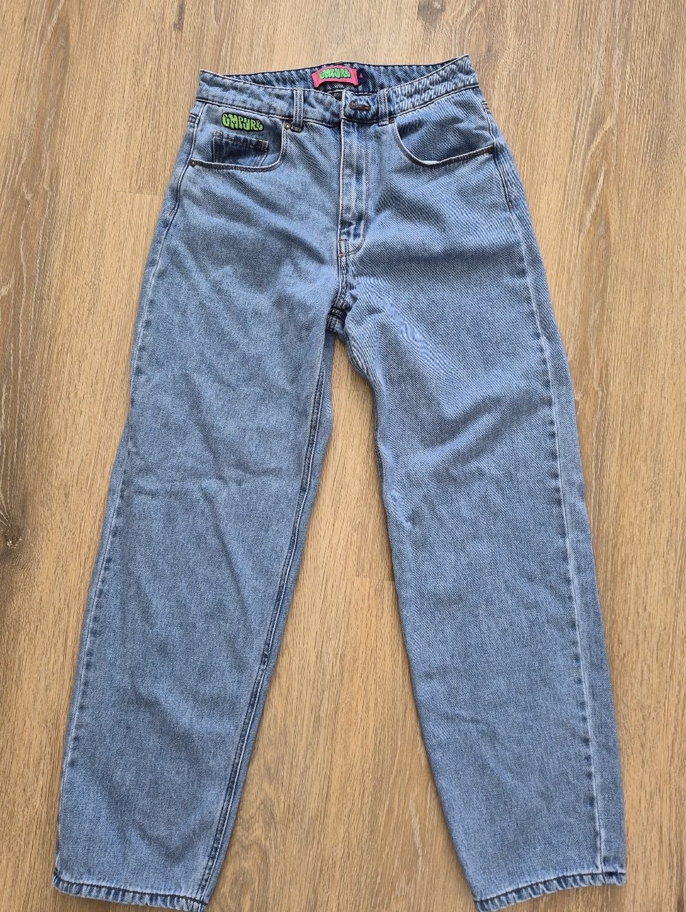 Empyre Tori Billie Wash Skate Women Jeans Size 4 Zumiez Baggy Fit Mom Jean